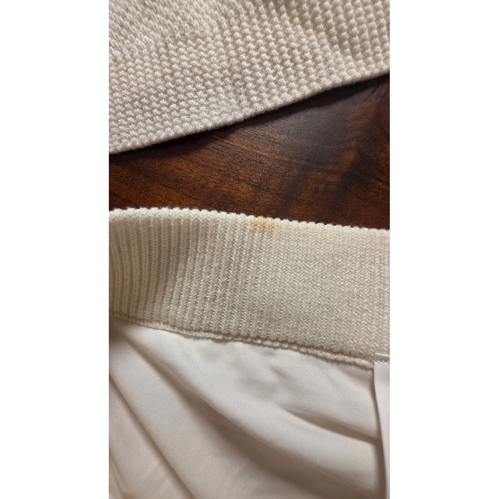 Alo Yoga SET Varsity Tennis Club Pullover Sweater Sz XS and Skirt SZ S SET! - Picture 5 of 12